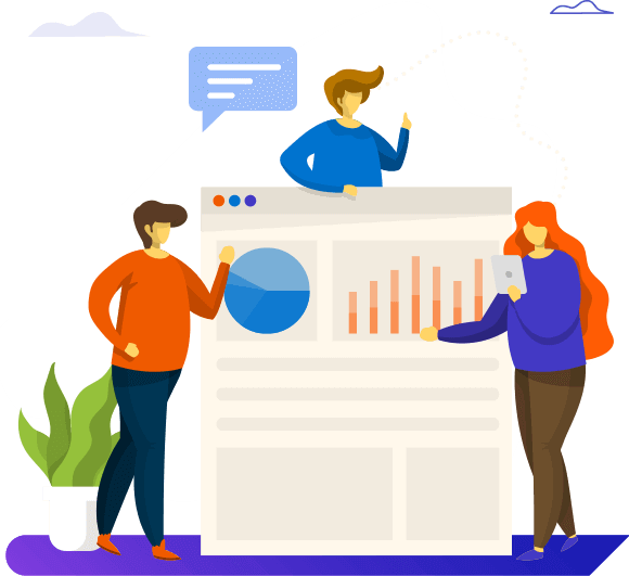 ilustración sobre gráficos